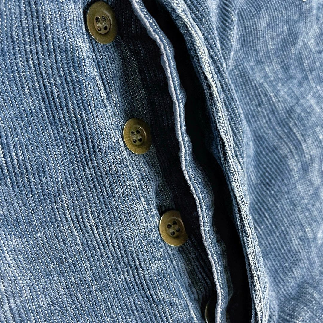 Visvim visvim indigo blue dyed corduroy shorts Size US 32 / EU 48 - 4 Thumbnail