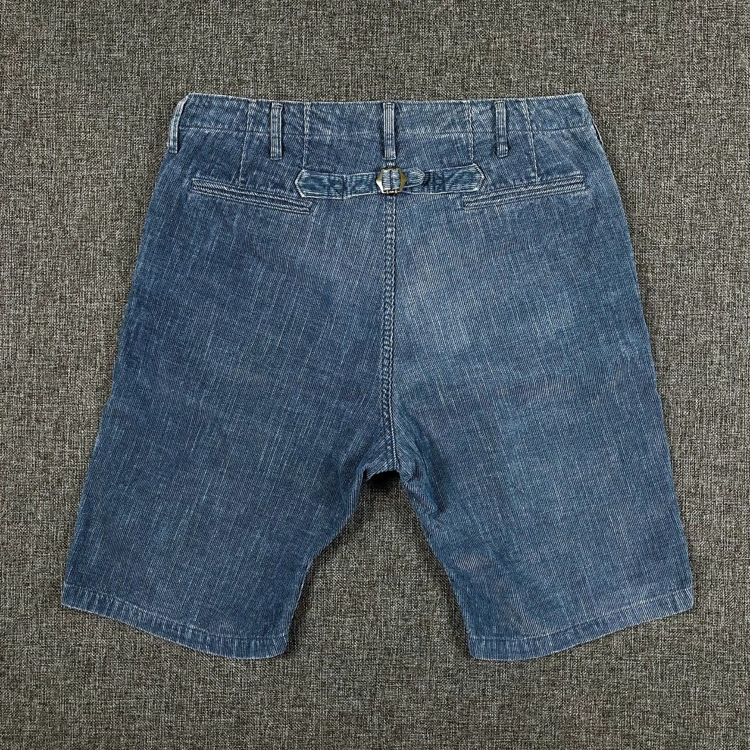 Visvim visvim indigo blue dyed corduroy shorts Size US 32 / EU 48 - 5 Thumbnail