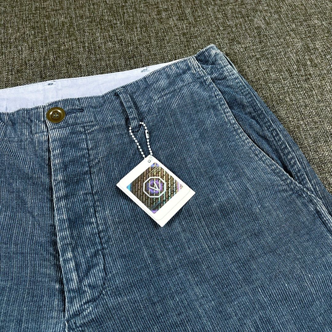 Visvim visvim indigo blue dyed corduroy shorts Size US 32 / EU 48 - 3 Thumbnail