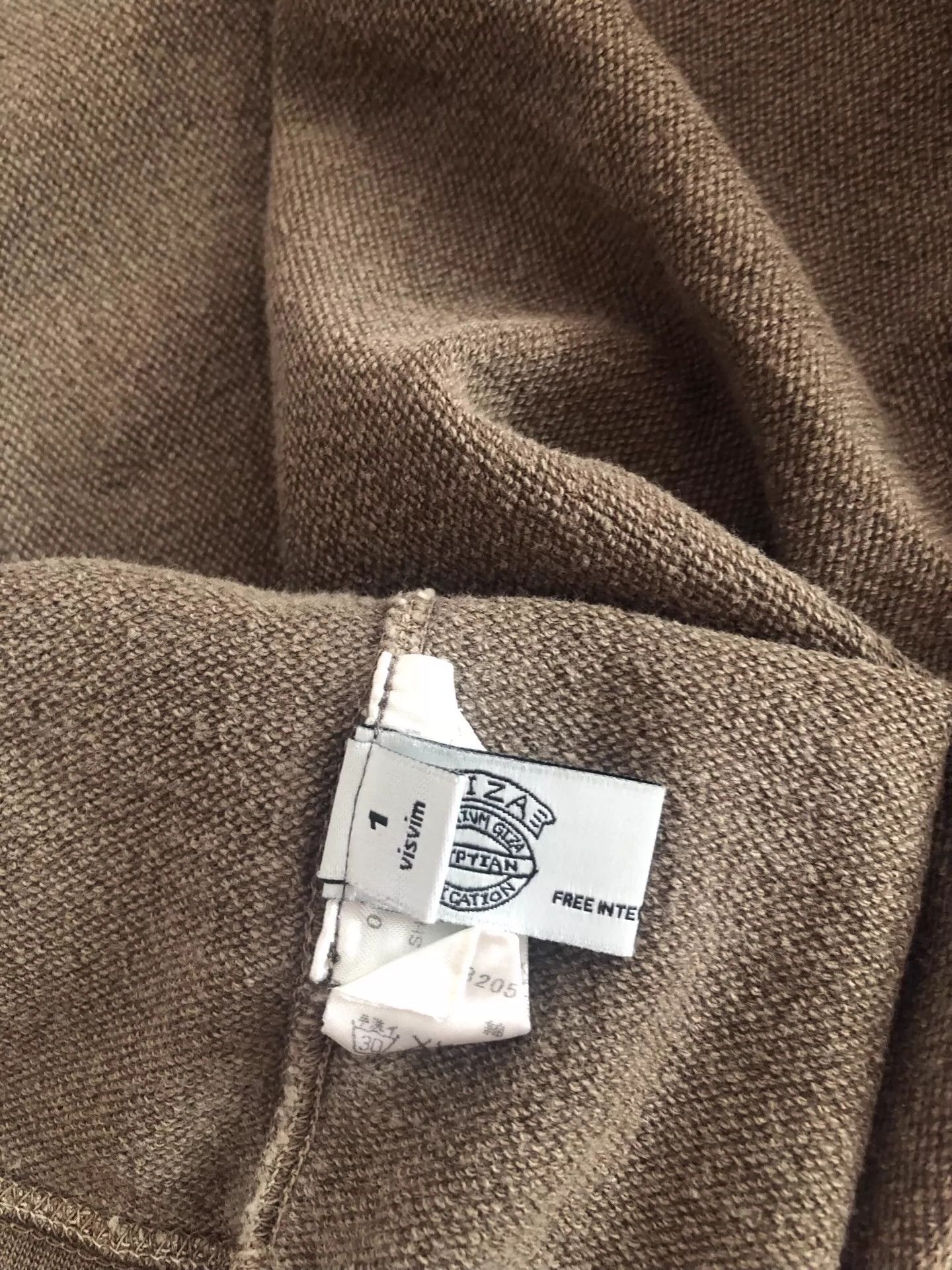 Visvim VISVIM SWEST N.D. Natural mud dyed thin hoodie Size US S / EU 44-46 / 1 - 4 Thumbnail