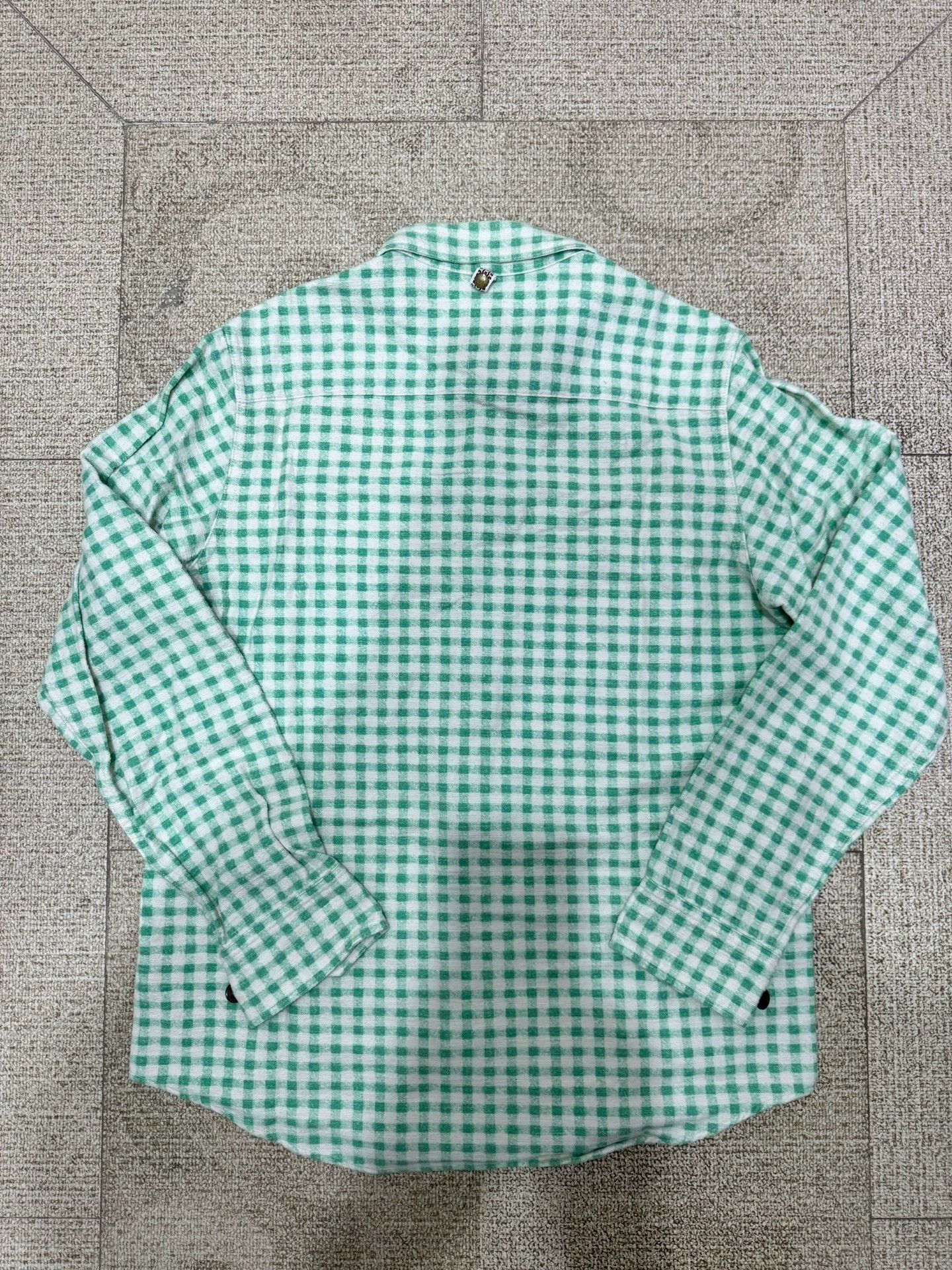 Visvim visvim black elk flannel lt green Size US M / EU 48-50 / 2 - 2 Thumbnail