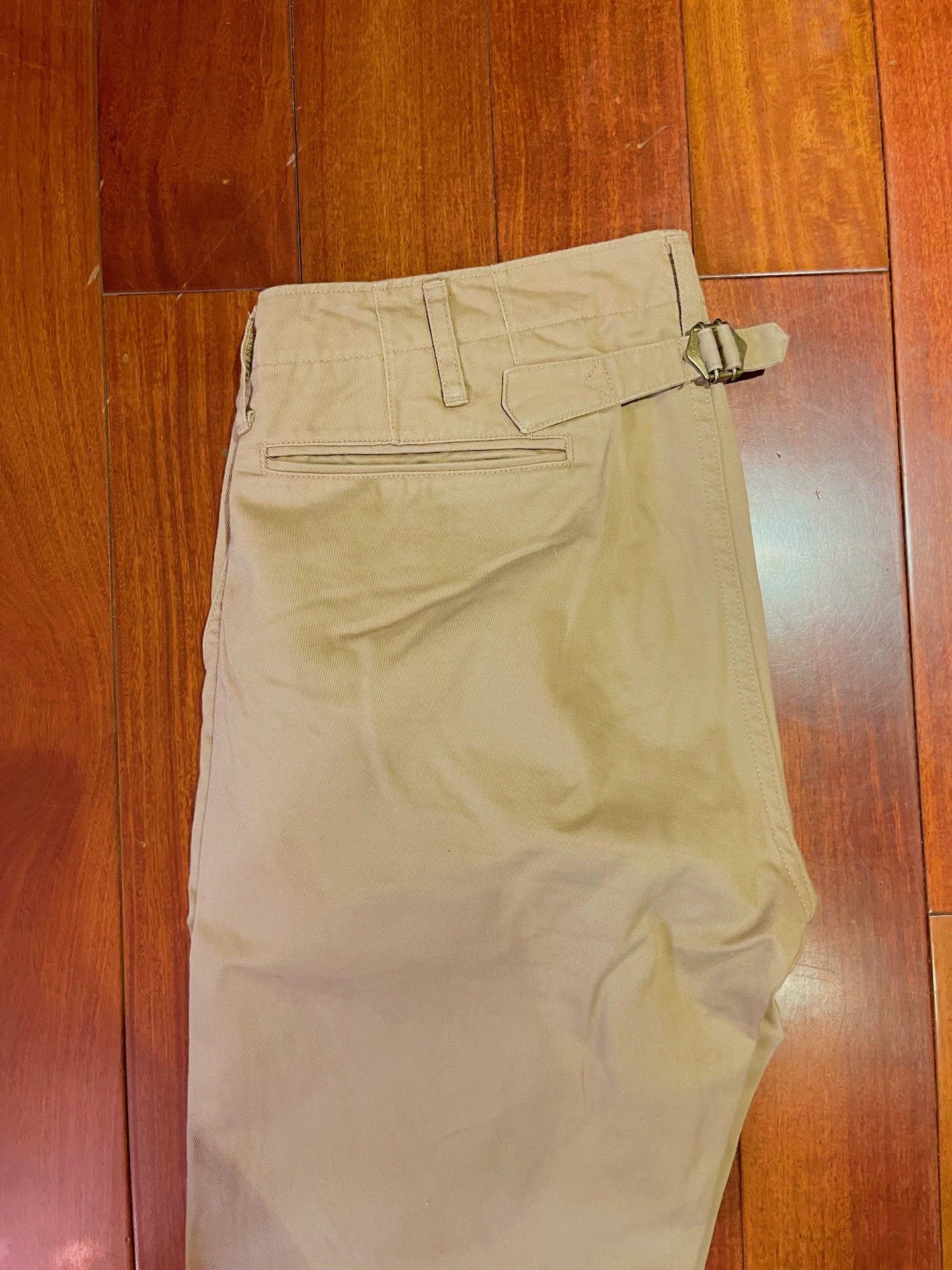 Visvim VISVIM High Water Chino Pants Beige Size US 34 / EU 50 - 4 Thumbnail