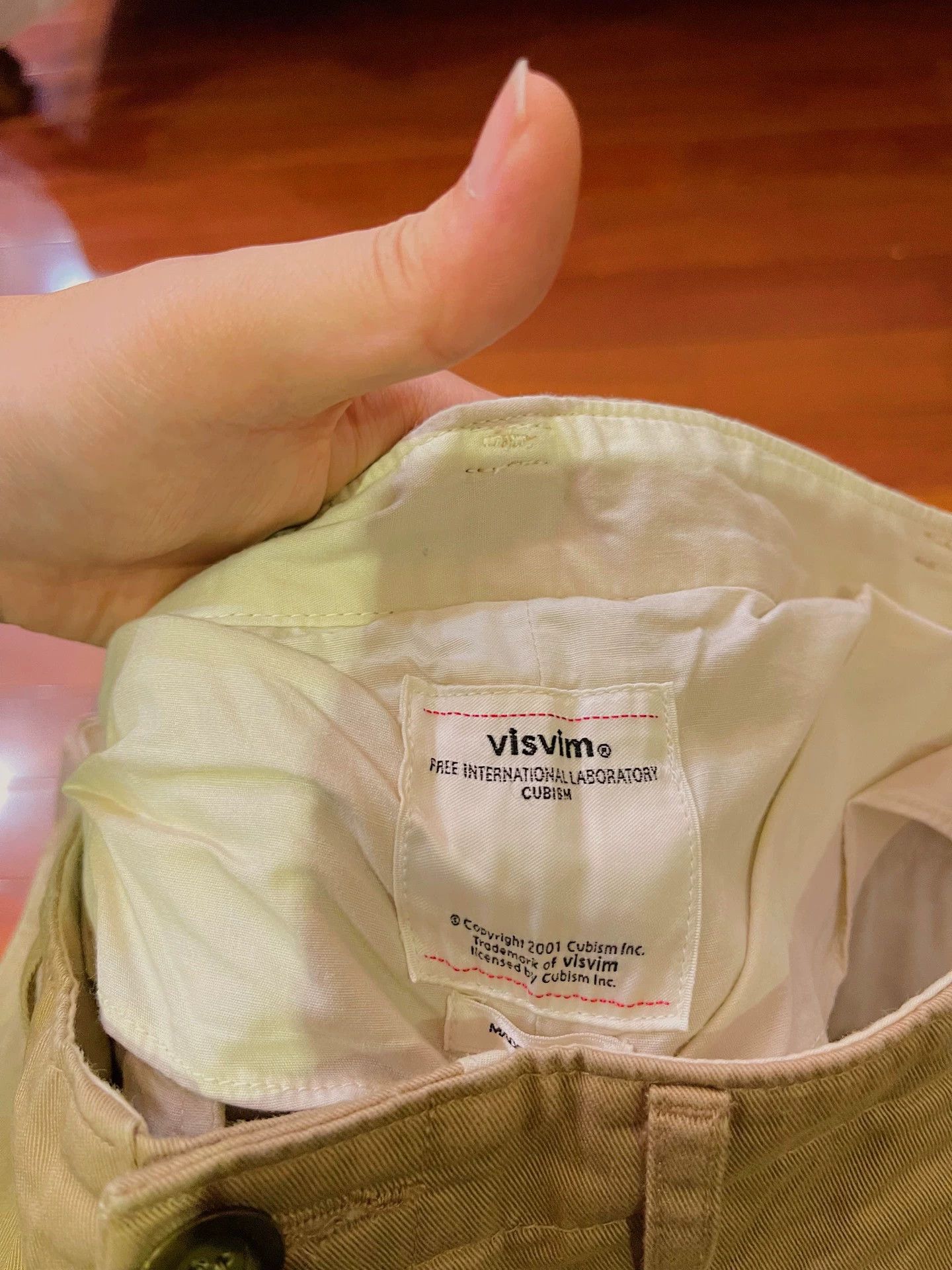 Visvim VISVIM High Water Chino Pants Beige Size US 34 / EU 50 - 6 Thumbnail