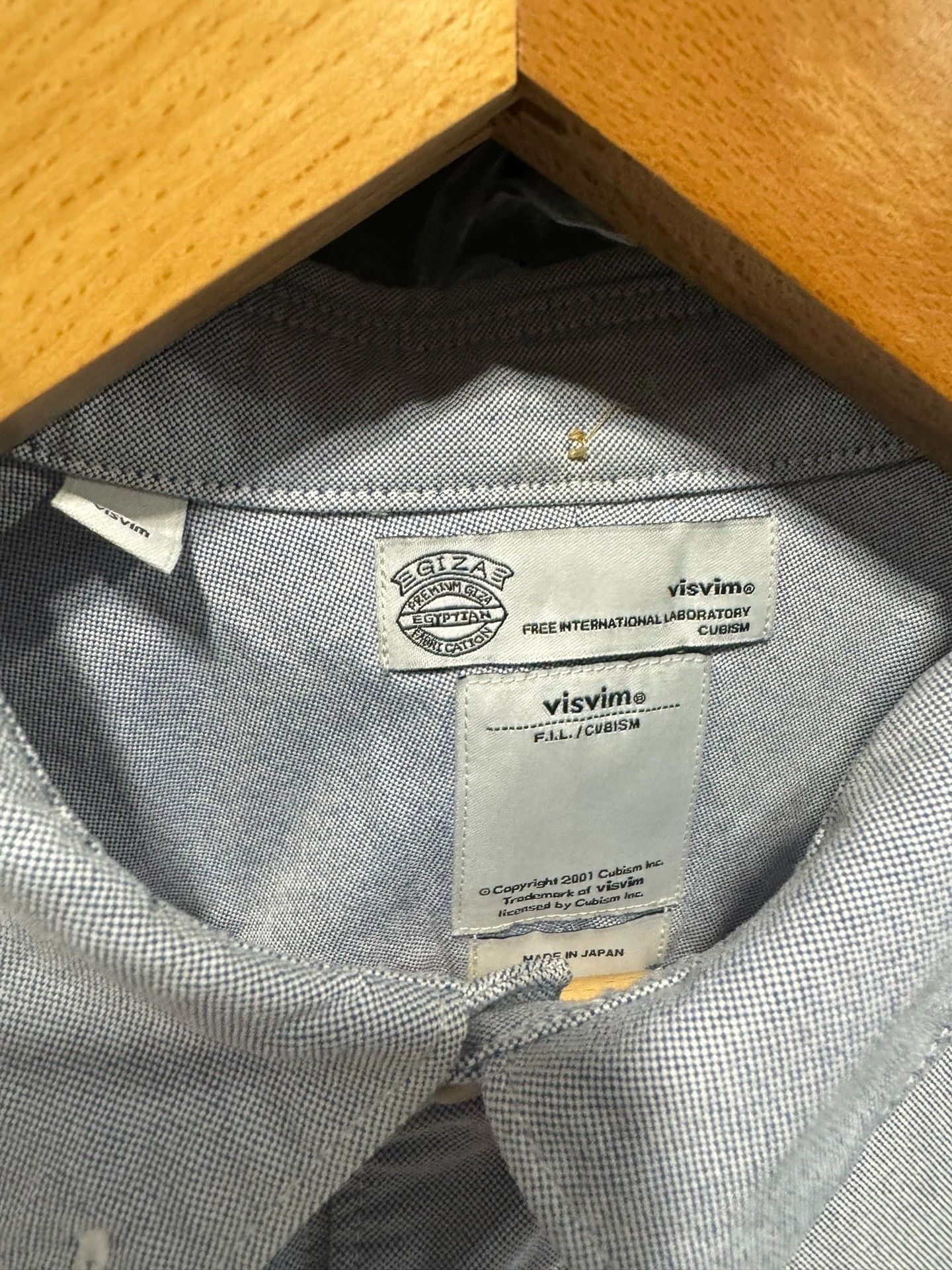 Visvim Visvim 14AW ALBACORE KAPA drip long sleeve shirt Size US M / EU 48-50 / 2 - 3 Thumbnail