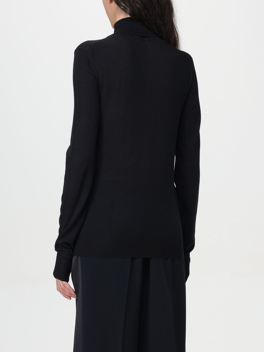 Saint Laurent Paris Saint Laurent Sweater Woman Black Size L / US 10 / IT 46 - 2 Thumbnail