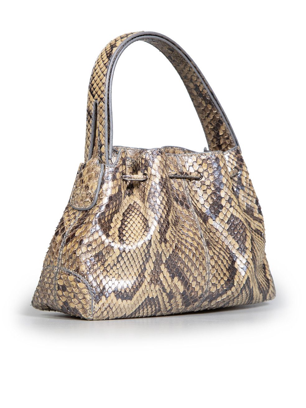 Tod's Beige Snakeskin Mini Top Handle Bag Size ONE SIZE - 2 Thumbnail