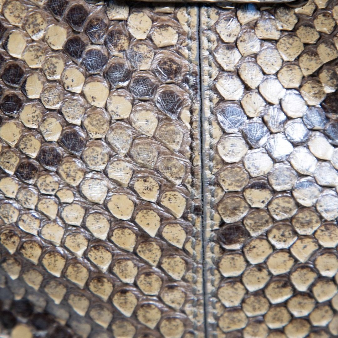 Tod's Beige Snakeskin Mini Top Handle Bag Size ONE SIZE - 5 Thumbnail