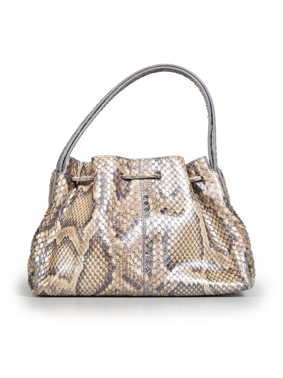 Tod's Beige Snakeskin Mini Top Handle Bag Size ONE SIZE - 3 Thumbnail