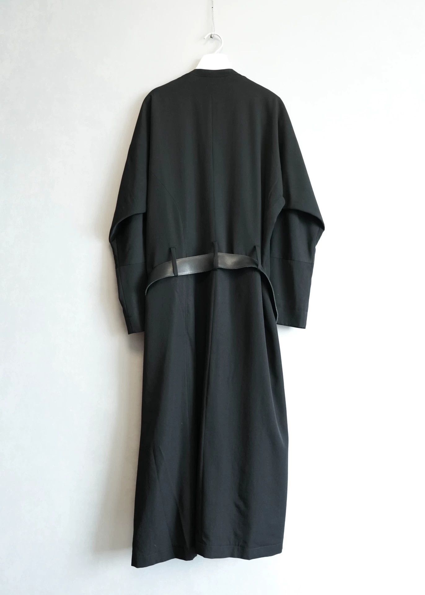 Yohji Yamamoto Yohji Yamamoto 18AW collarless multi button belt Tibetan robe coat Size US S / EU 44-46 / 1 - 3 Thumbnail