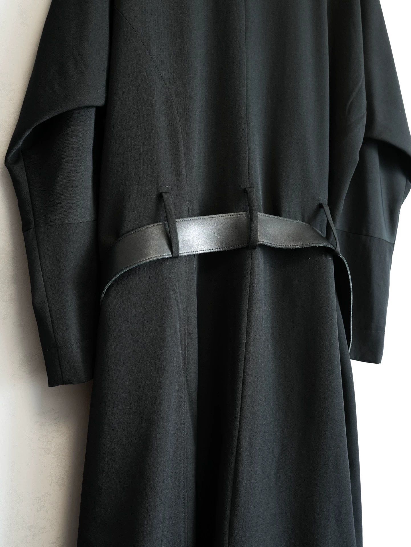Yohji Yamamoto Yohji Yamamoto 18AW collarless multi button belt Tibetan robe coat Size US S / EU 44-46 / 1 - 6 Thumbnail