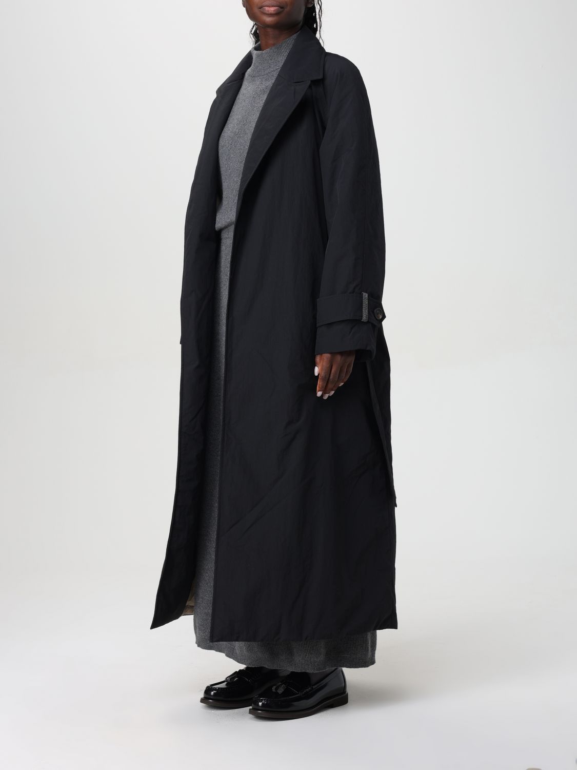 Brunello Cucinelli Brunello Cucinelli Jacket Woman Black Size XS / US 0-2 / IT 36-38 - 4 Thumbnail