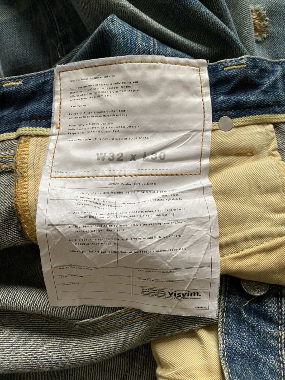 Visvim VISVIM SOCIAL SCULPTURE Size US 32 / EU 48 - 7 Thumbnail