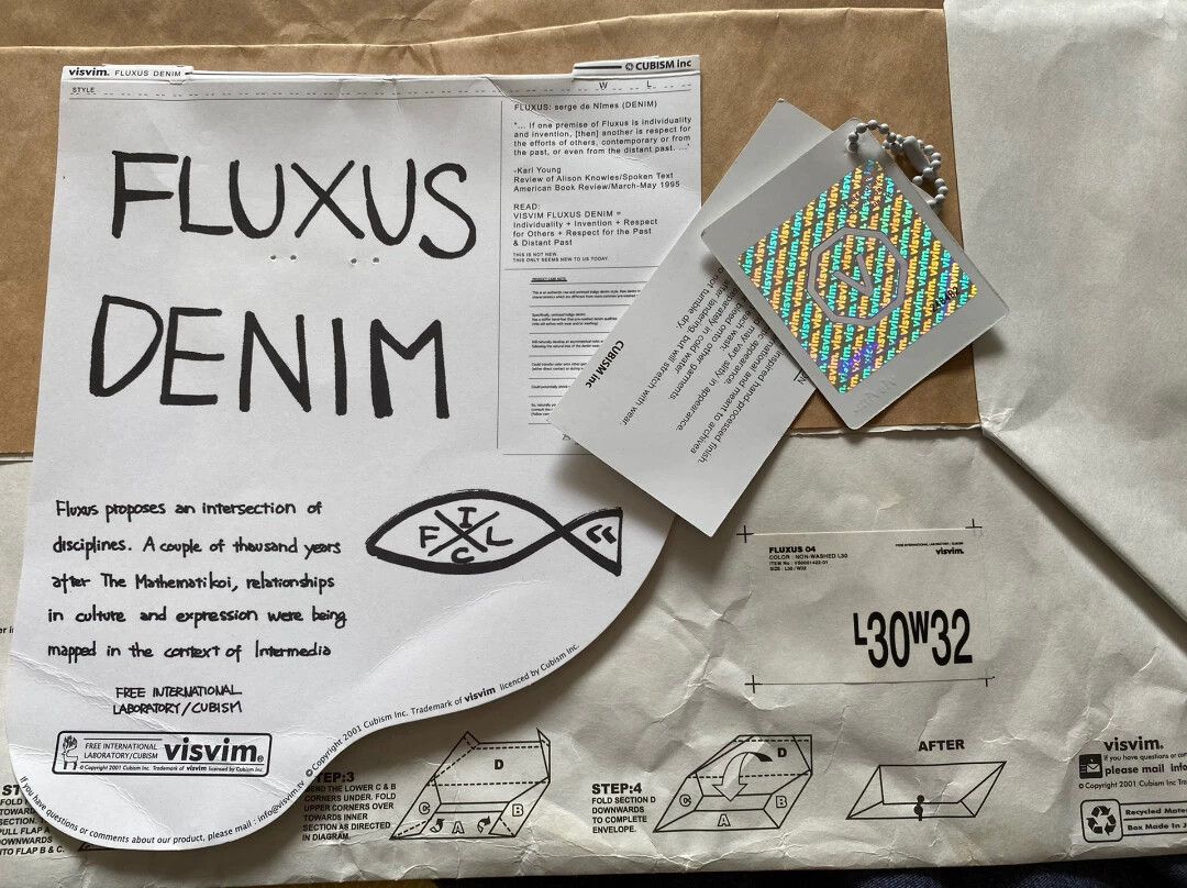 Visvim visvim 10AW FLUXUS NON WASHED Size US 32 / EU 48 - 5 Thumbnail