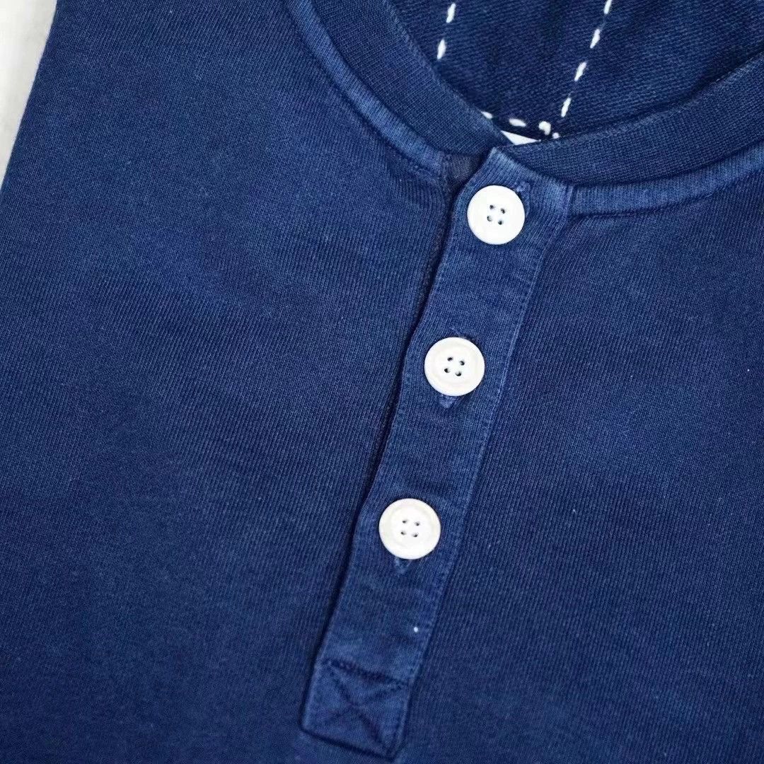 Visvim visvim Henley N.Dtee Natural dyed wood buckle Size US S / EU 44-46 / 1 - 2 Thumbnail