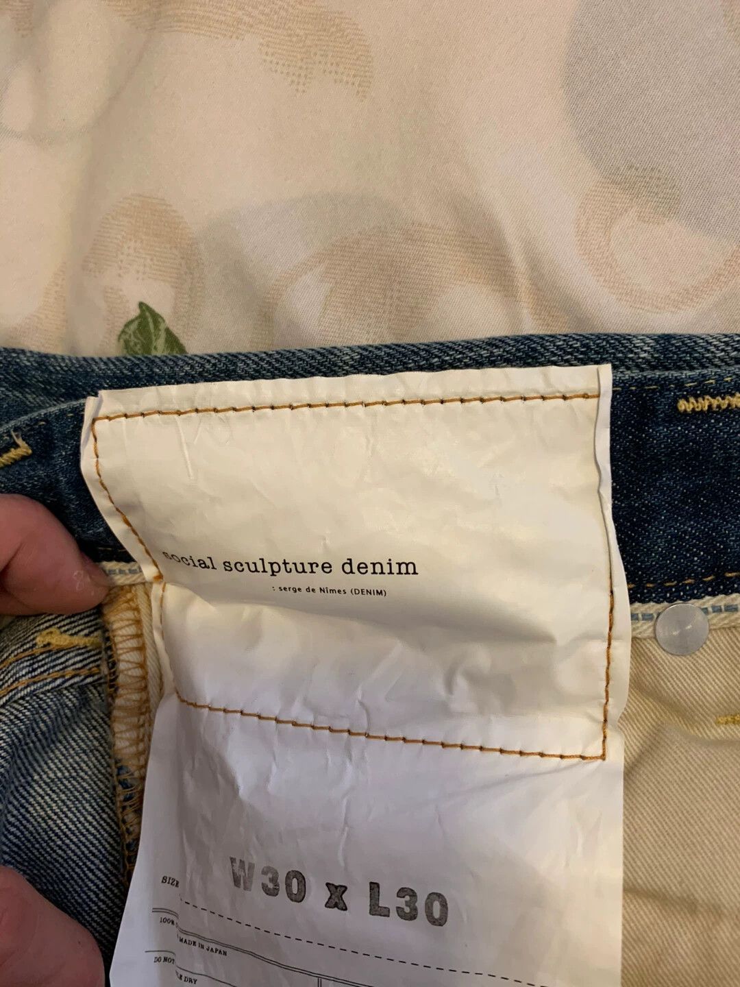 Visvim visvim 04d10 Yellow clay cloth washing Size US 30 / EU 46 - 5 Thumbnail