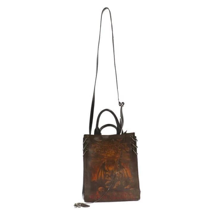 Jean Paul Gaultier Jean Paul Gaultier Satan devil leather messenger bag Size ONE SIZE - 5 Thumbnail