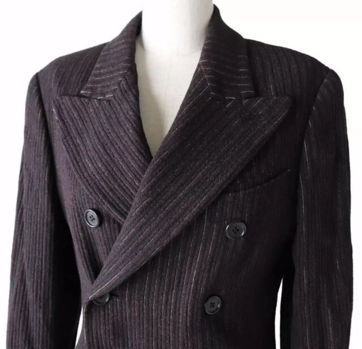 Jean Paul Gaultier Jean Paul Gaultier 1990s double-breasted long coat Size US M / EU 48-50 / 2 - 4 Thumbnail