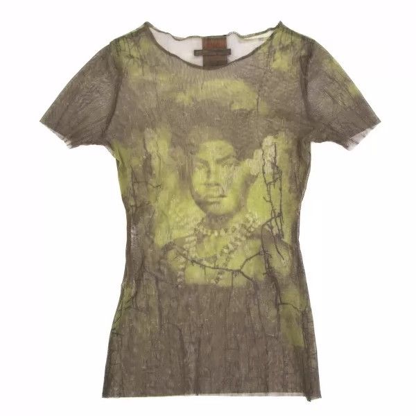 Jean Paul Gaultier Jean Paul Gaultier Ethnic portrait gauze clothing Size US M / EU 48-50 / 2 - 4 Thumbnail