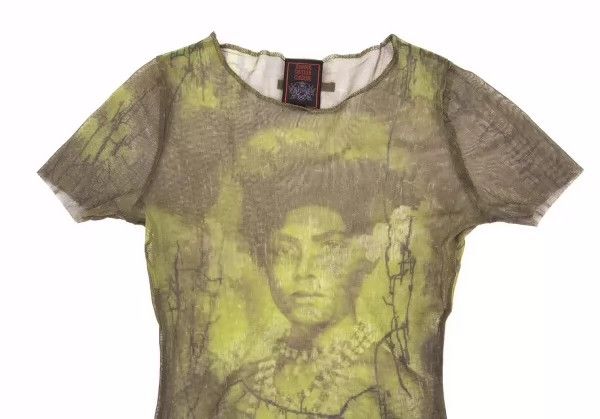 Jean Paul Gaultier Jean Paul Gaultier Ethnic portrait gauze clothing Size US M / EU 48-50 / 2 - 2 Thumbnail