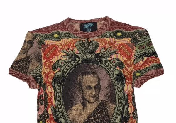 Jean Paul Gaultier Jean Paul Gaultier Portrait coin printed short sleeve T-shirt Size US M / EU 48-50 / 2 - 2 Thumbnail