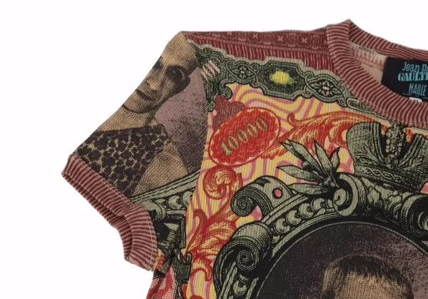 Jean Paul Gaultier Jean Paul Gaultier Portrait coin printed short sleeve T-shirt Size US M / EU 48-50 / 2 - 4 Thumbnail
