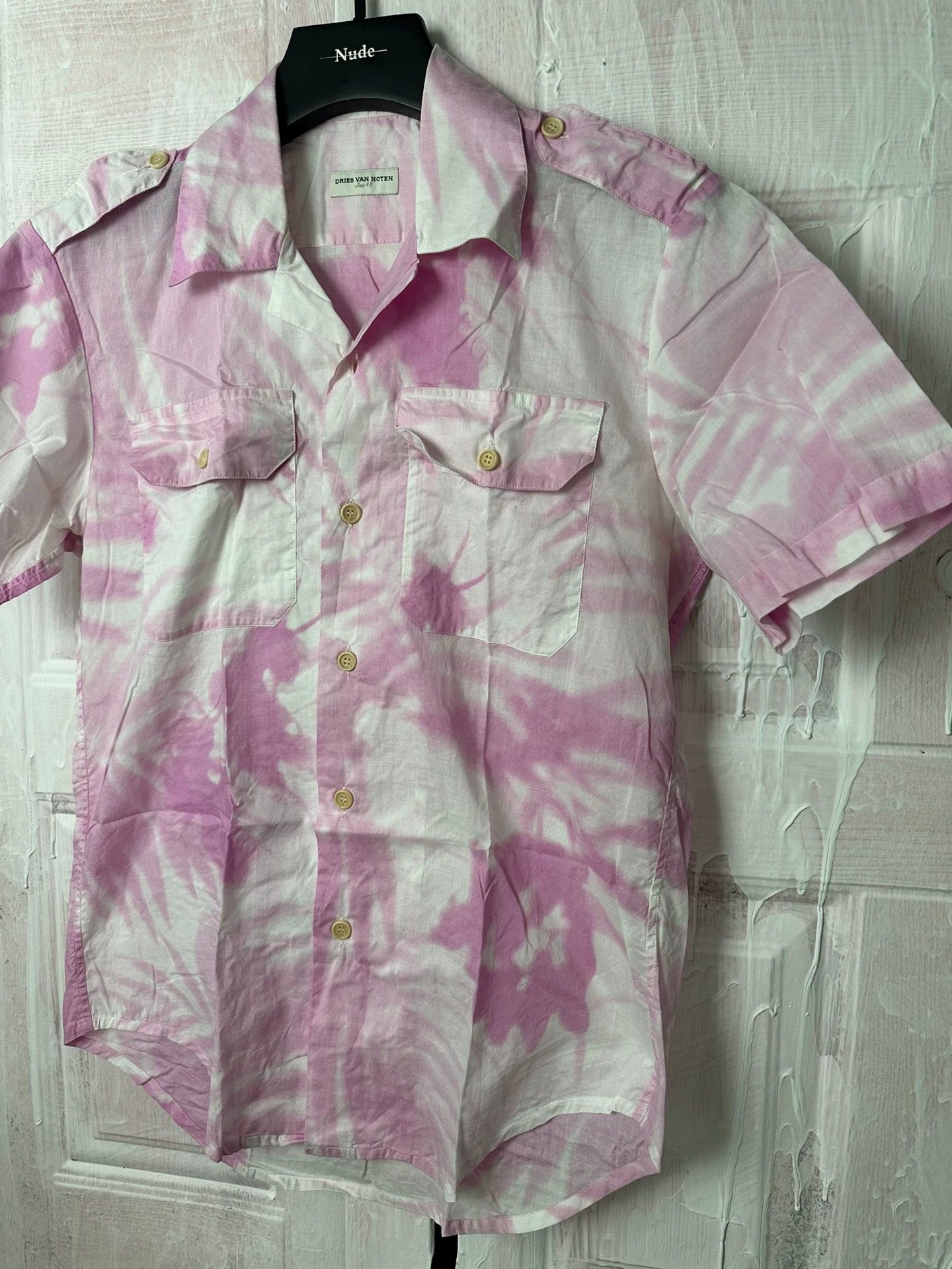 Dries Van Noten Dries van noten Tie-dyed shirt Size US M / EU 48-50 / 2 - 2 Thumbnail