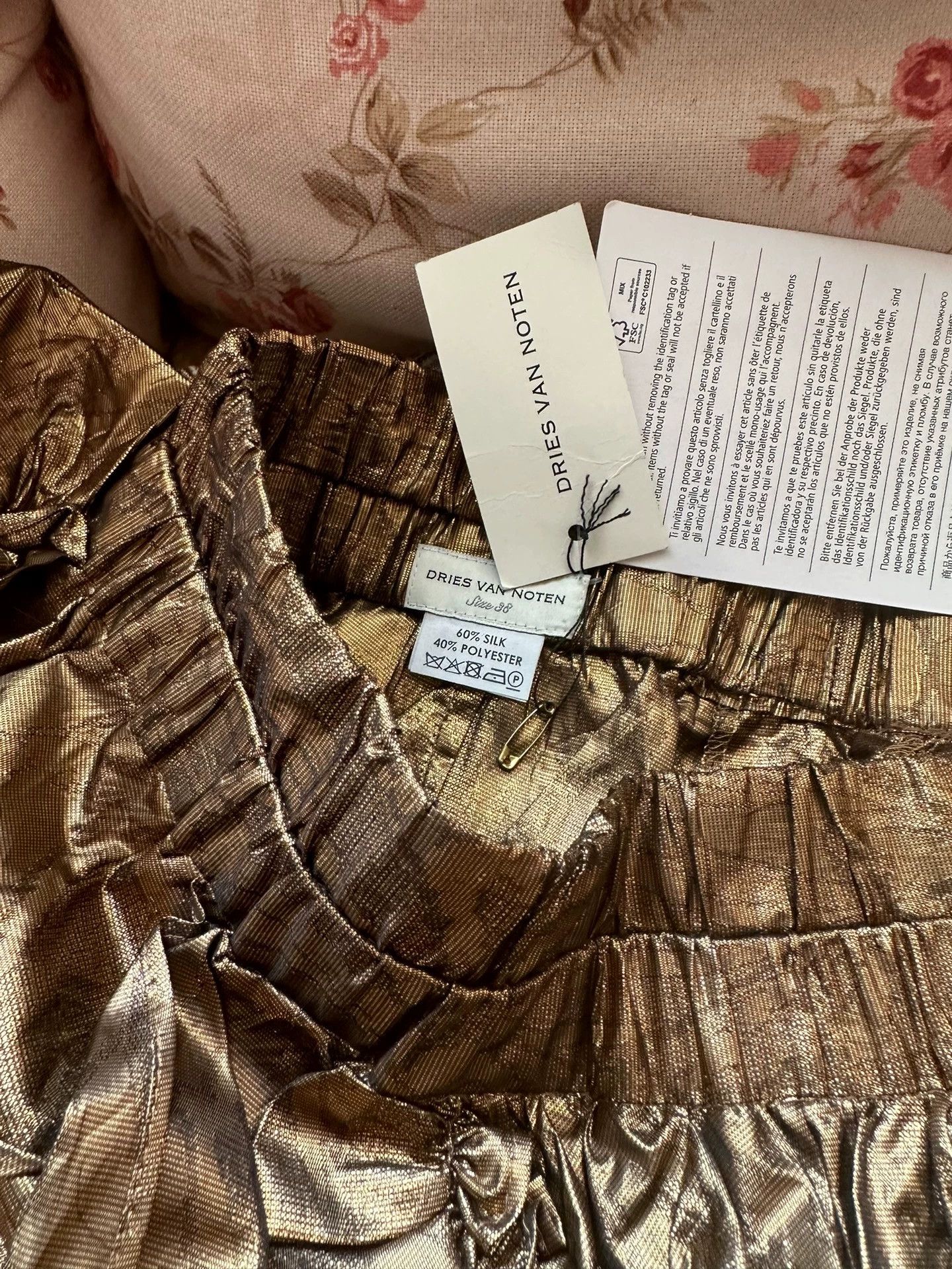 Dries Van Noten Dries van noten Show pants Size US 32 / EU 48 - 2 Thumbnail