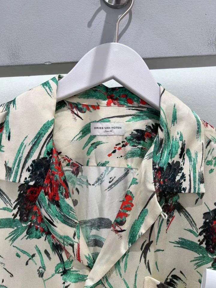 Dries Van Noten Dries van noten semi-sleeve shirt Size US M / EU 48-50 / 2 - 4 Thumbnail