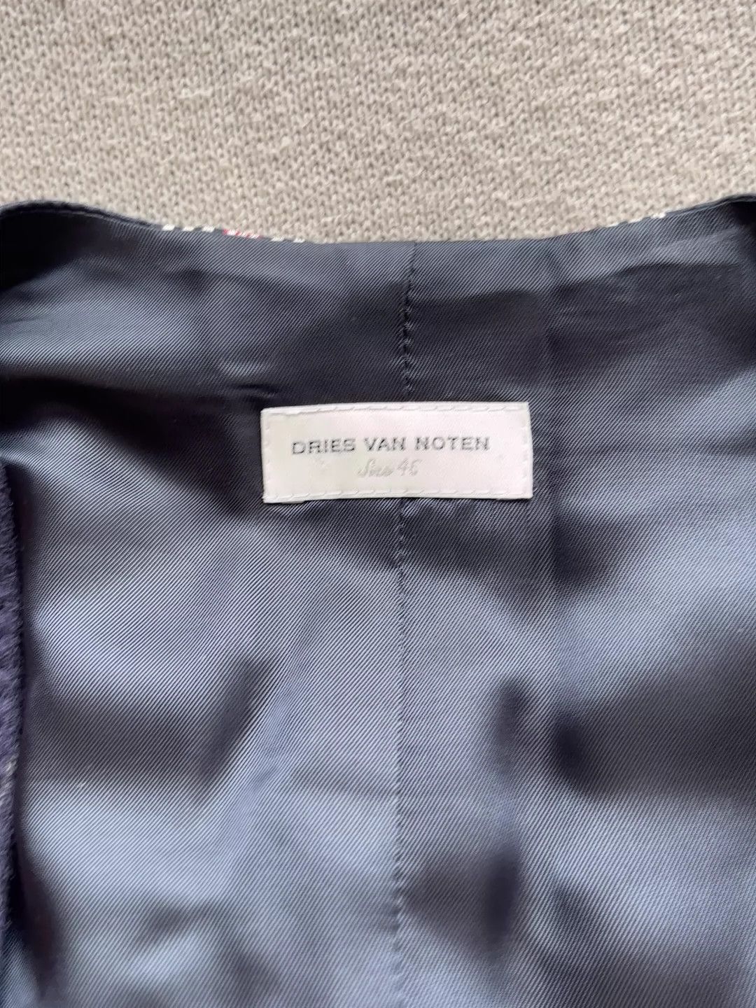Dries Van Noten Dries van noten Wool splicing vest Size US M / EU 48-50 / 2 - 2 Thumbnail