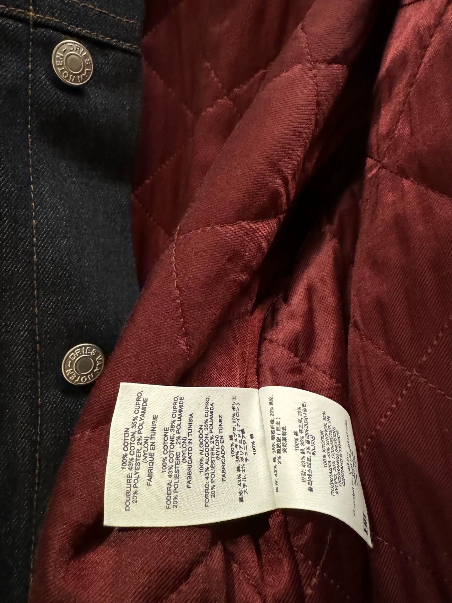 Dries Van Noten Dries van noten Joker warm denim jacket Size US S / EU 44-46 / 1 - 4 Thumbnail