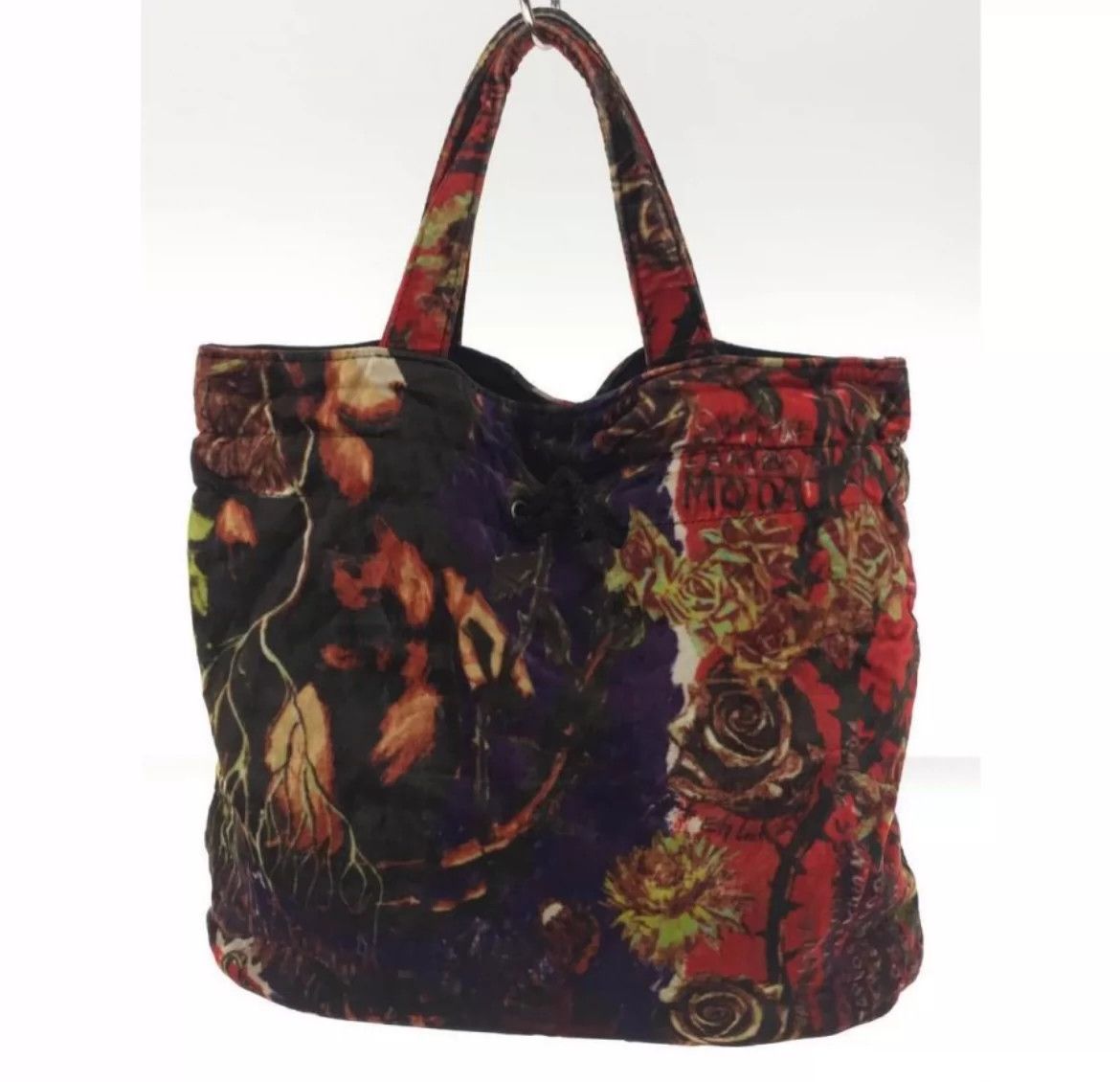 Jean Paul Gaultier Jean Paul Gaultier Rose thorn velvet handbag Size ONE SIZE - 3 Thumbnail