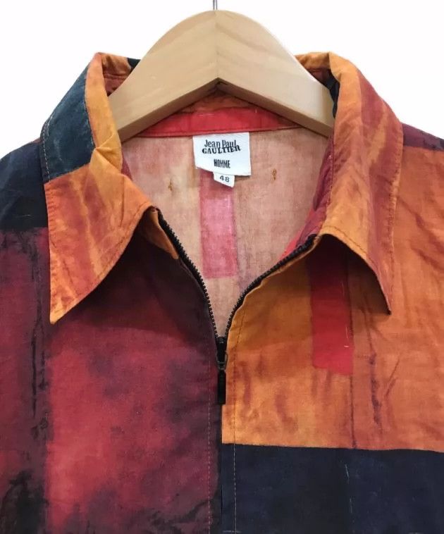 Jean Paul Gaultier Jean Paul Gaultier Printed zipper shirt Size US M / EU 48-50 / 2 - 4 Thumbnail