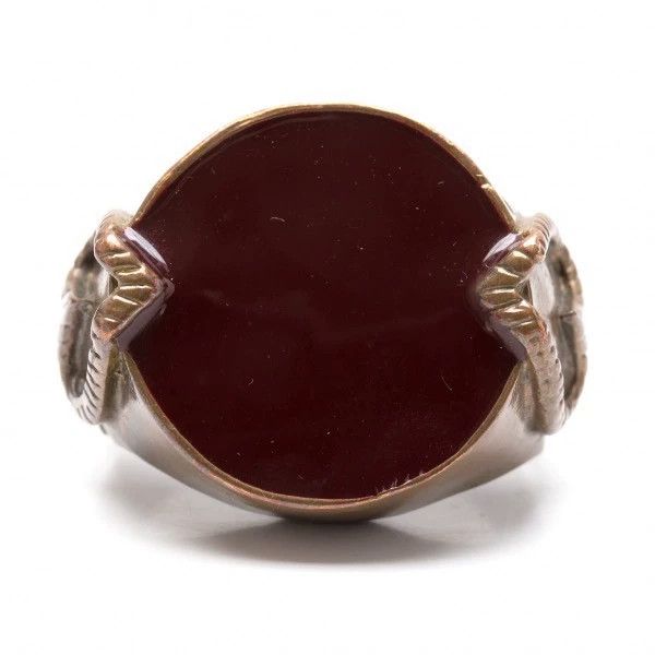 Jean Paul Gaultier Jean Paul Gaultier Bronze double finger love ring Size ONE SIZE - 3 Thumbnail