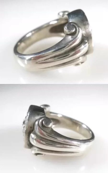 Jean Paul Gaultier Jean Paul Gaultier Cross 925 silver ring Size ONE SIZE - 4 Thumbnail