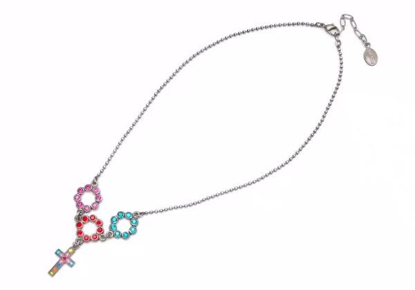 Jean Paul Gaultier Jean Paul Gaultier Colored cross necklace Size ONE SIZE - 2 Thumbnail
