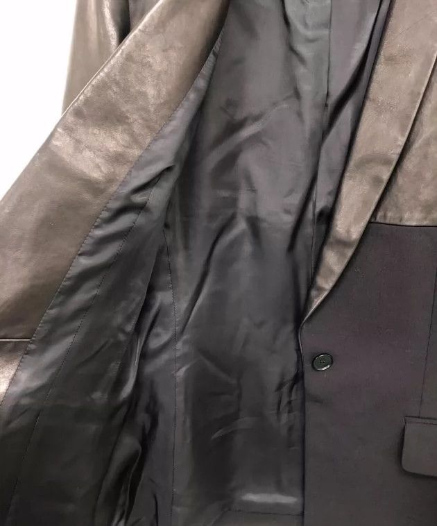 Jean Paul Gaultier Jean Paul Gaultier Sheepskin stitching suit jacket Size US M / EU 48-50 / 2 - 3 Thumbnail