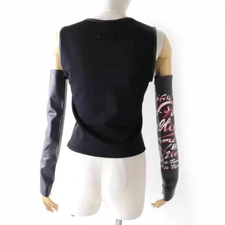 Jean Paul Gaultier Jean Paul Gaultier Calfskin chain leather clothing Size US M / EU 48-50 / 2 - 7 Thumbnail