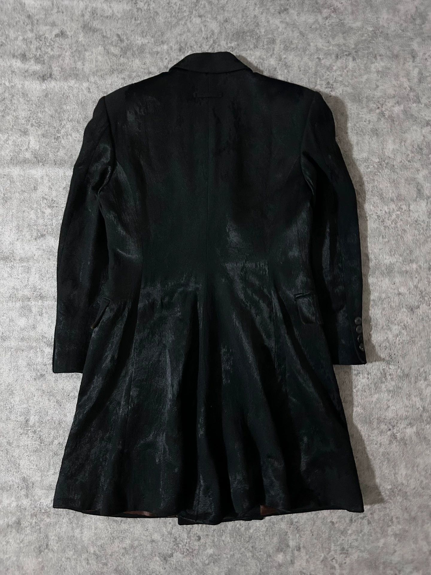 Jean Paul Gaultier Jean Paul Gaultier Satin coated coat Size US M / EU 48-50 / 2 - 2 Thumbnail