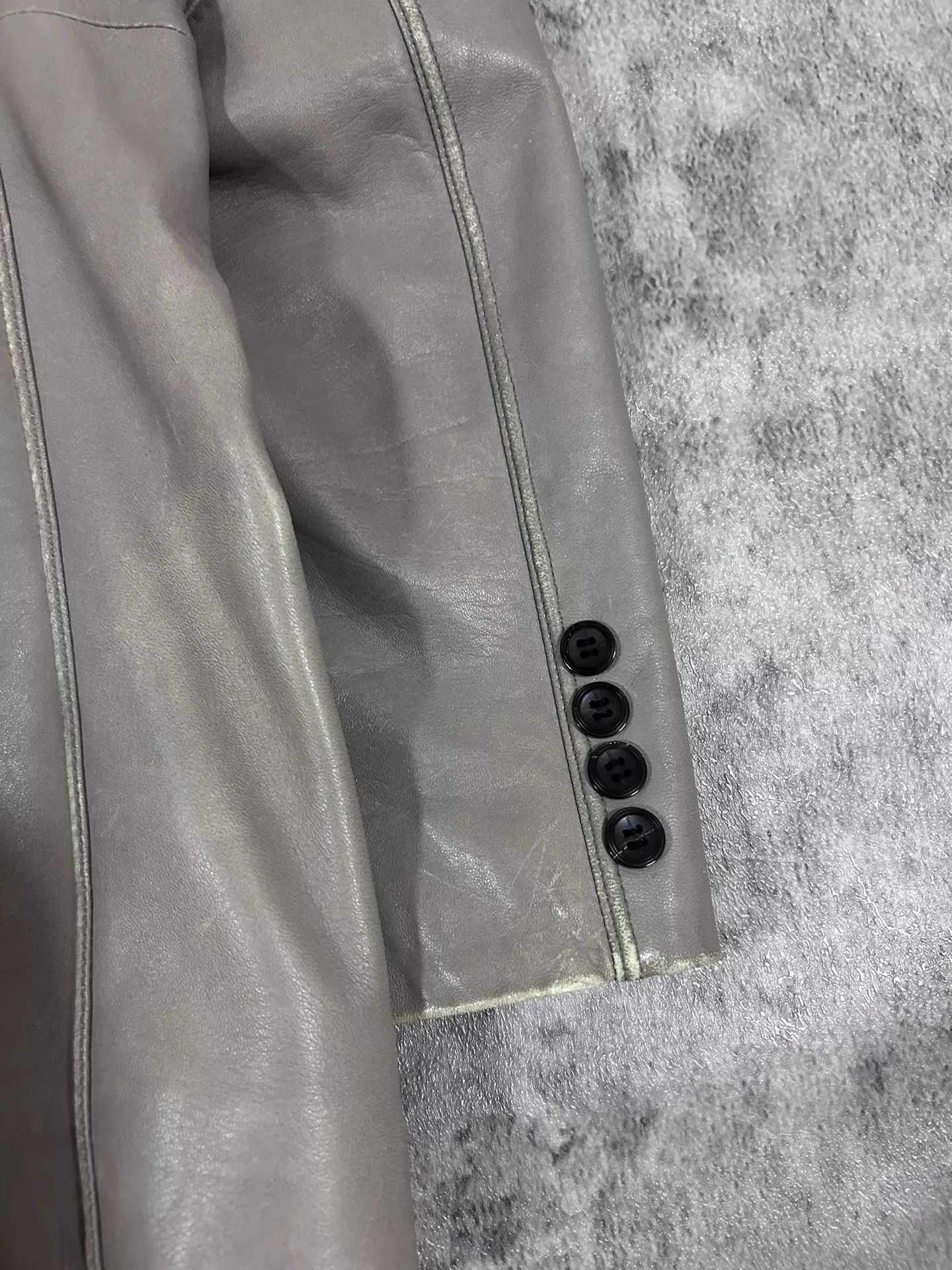 Jean Paul Gaultier Jean Paul Gaultier Flat lapel leather suit Size US S / EU 44-46 / 1 - 4 Thumbnail
