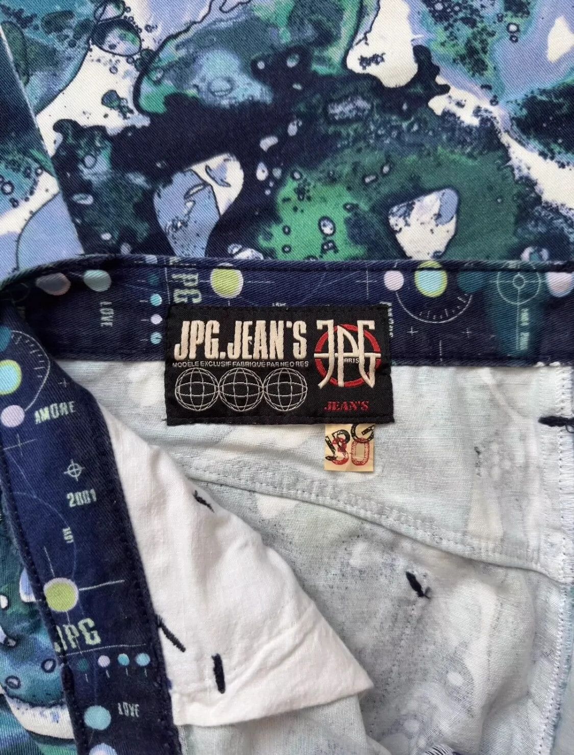 Jean Paul Gaultier Jean Paul Gaultier Psychedelic pants Size US 30 / EU 46 - 5 Thumbnail