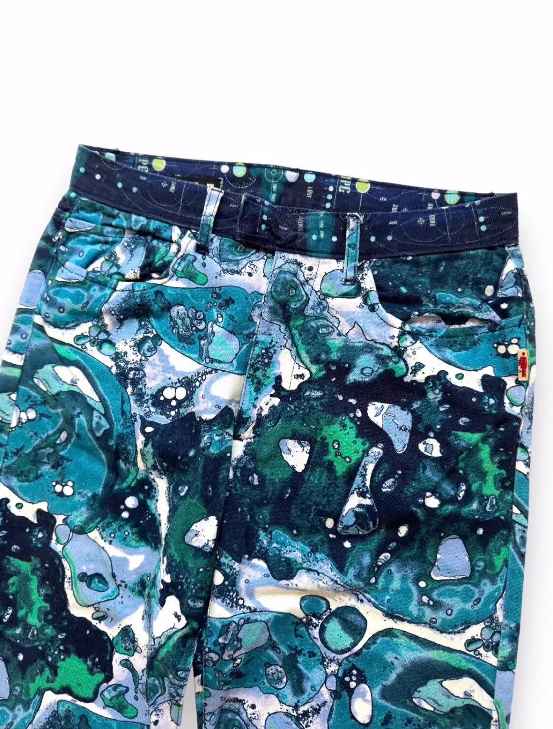 Jean Paul Gaultier Jean Paul Gaultier Psychedelic pants Size US 30 / EU 46 - 3 Thumbnail