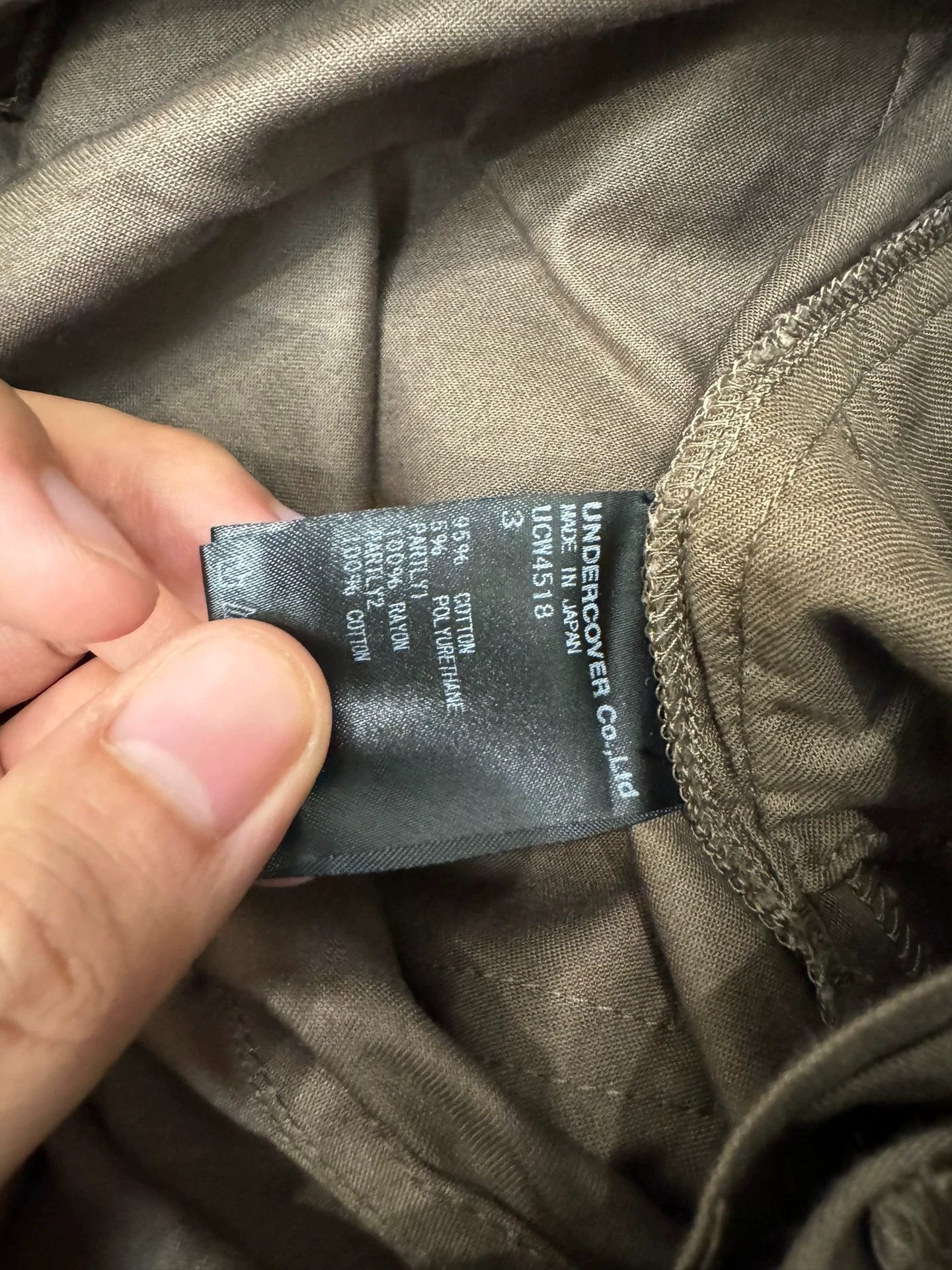 Undercover undercover structured pants Size US 34 / EU 50 - 6 Thumbnail