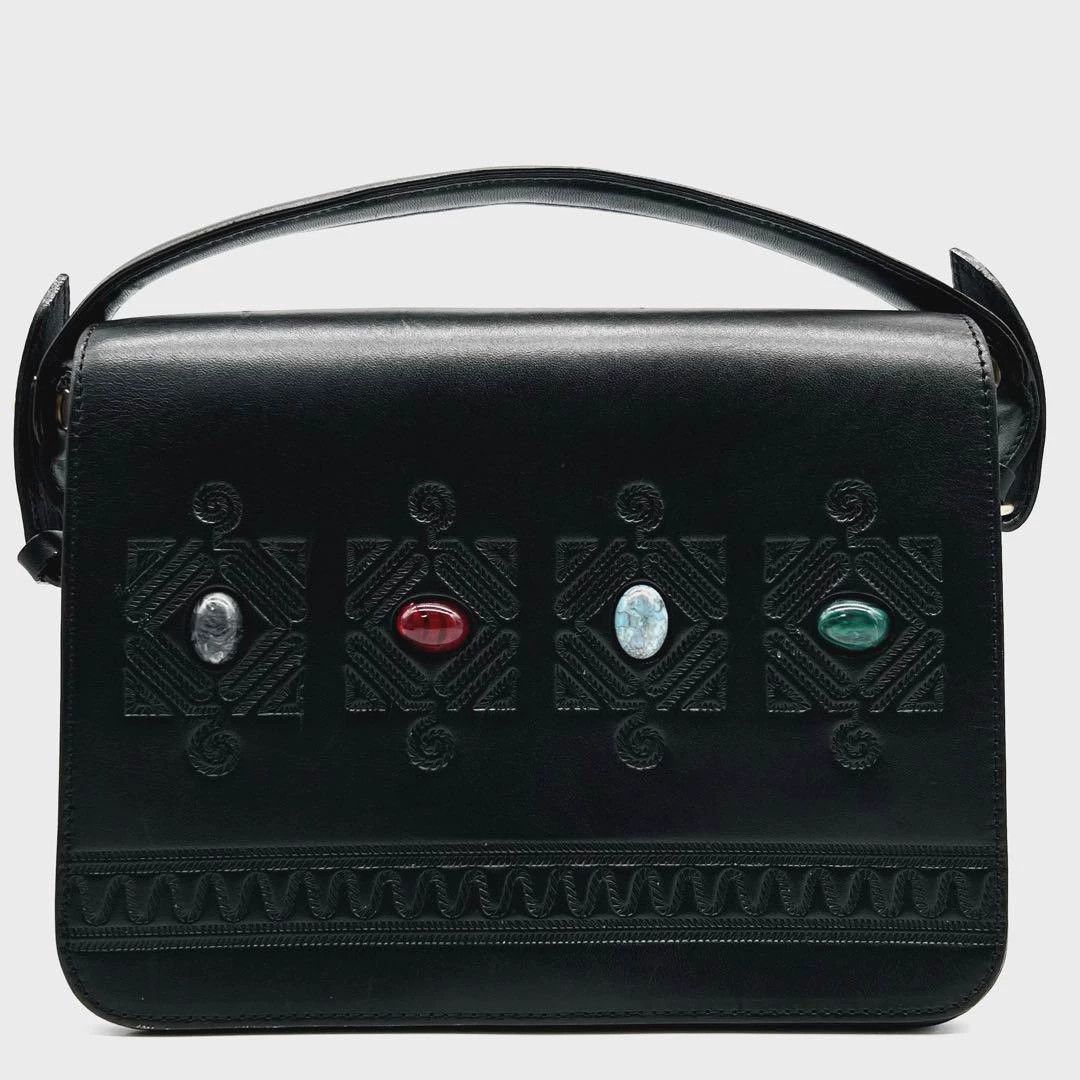 Jean Paul Gaultier Jean Paul Gaultier Colored gems L leather crossbody bag Size ONE SIZE - 4 Thumbnail