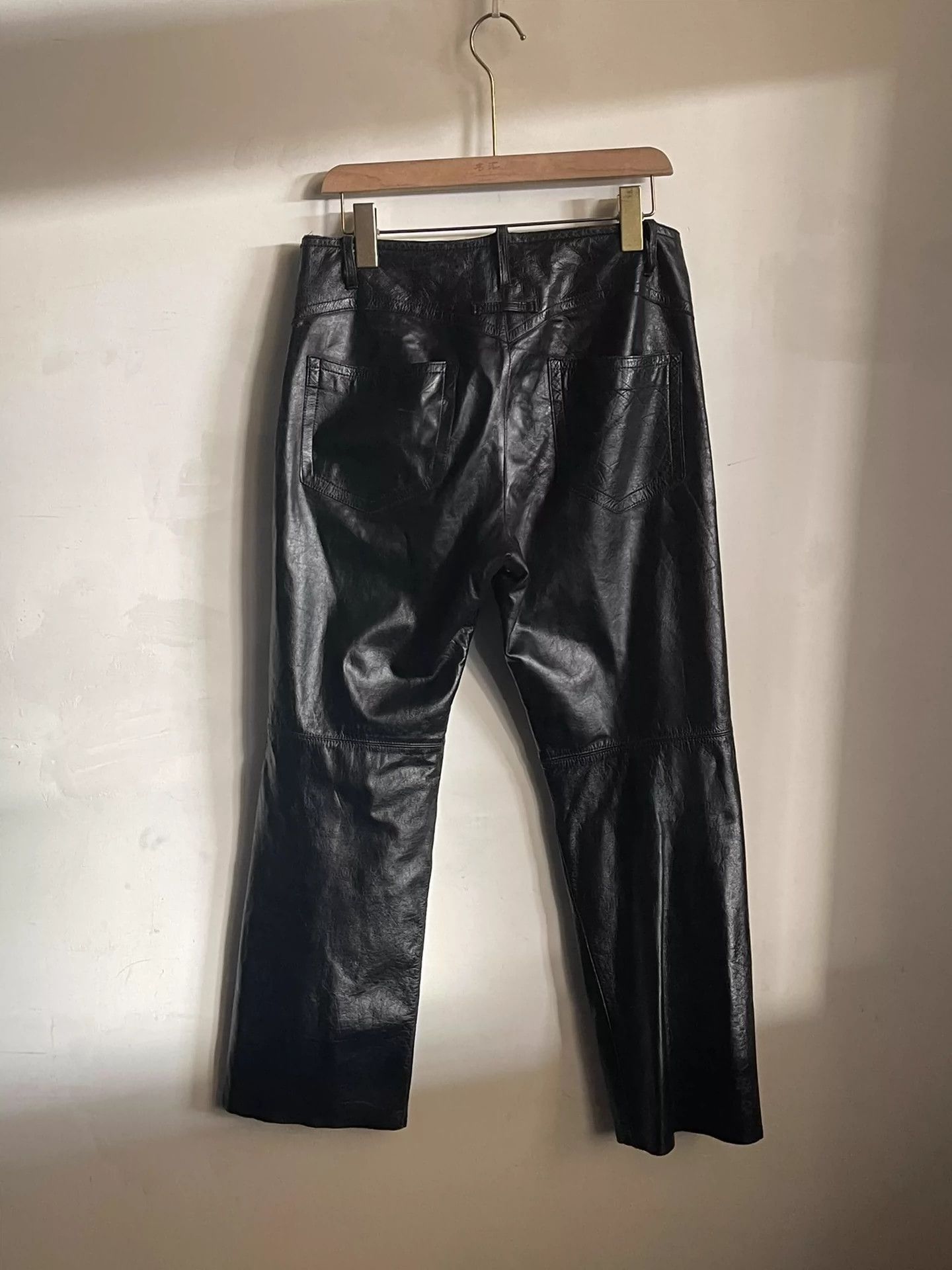 Jean Paul Gaultier Jean Paul Gaultier Motorcycle jeans leather pants Size US 32 / EU 48 - 3 Thumbnail