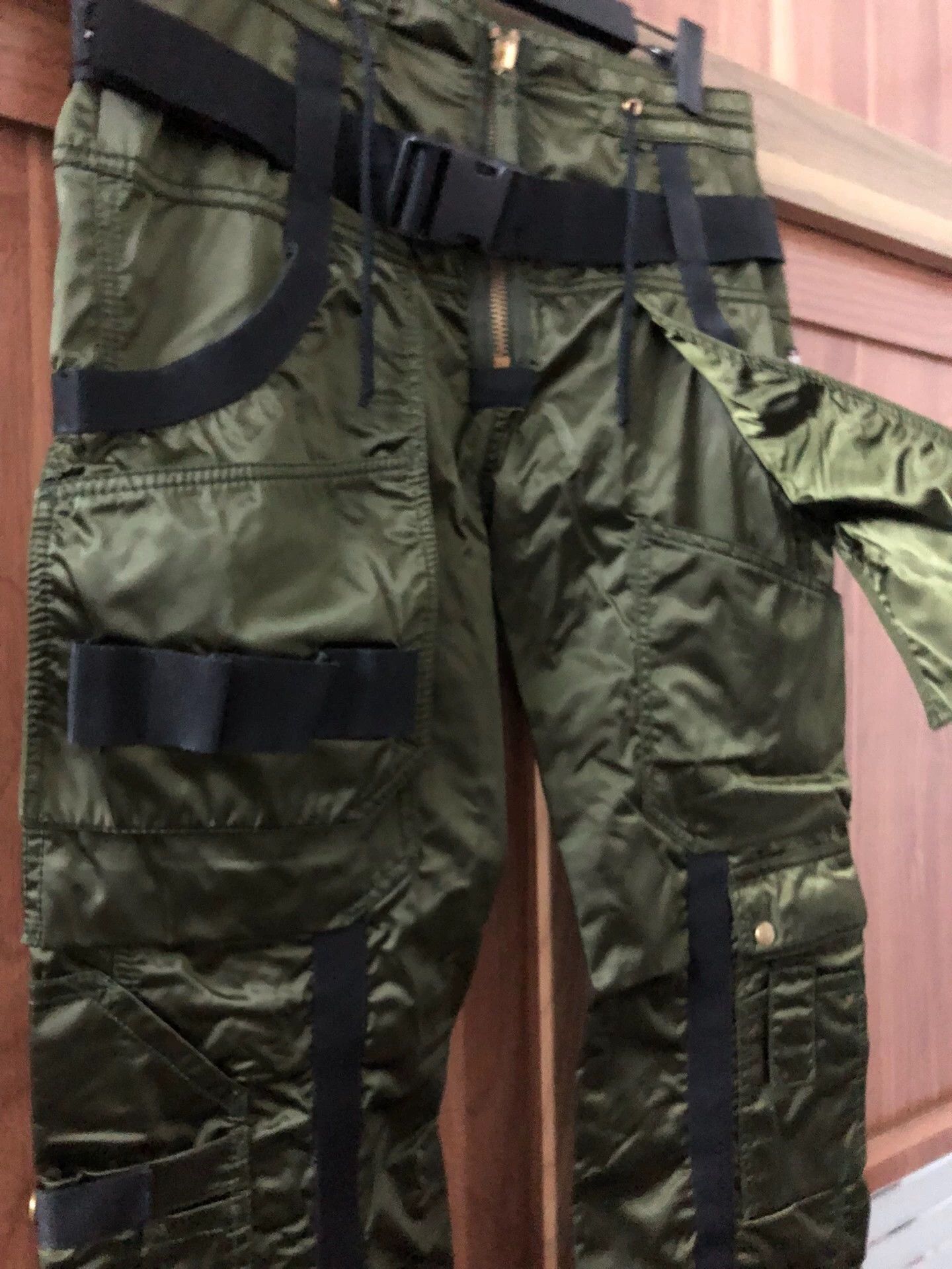 Jean Paul Gaultier Jean Paul Gaultier Strap pants parachute pants Size US 34 / EU 50 - 3 Thumbnail