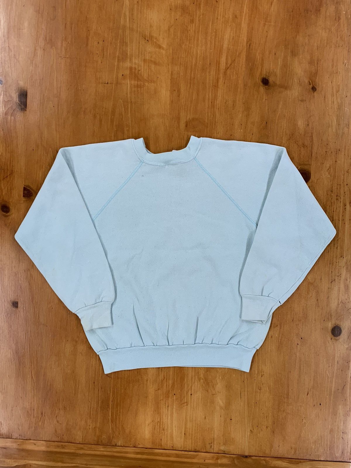 Vintage Vintage Crewneck 1980s Tultex Baby Blue Crewneck Size US S / EU 44-46 / 1 - 3 Thumbnail