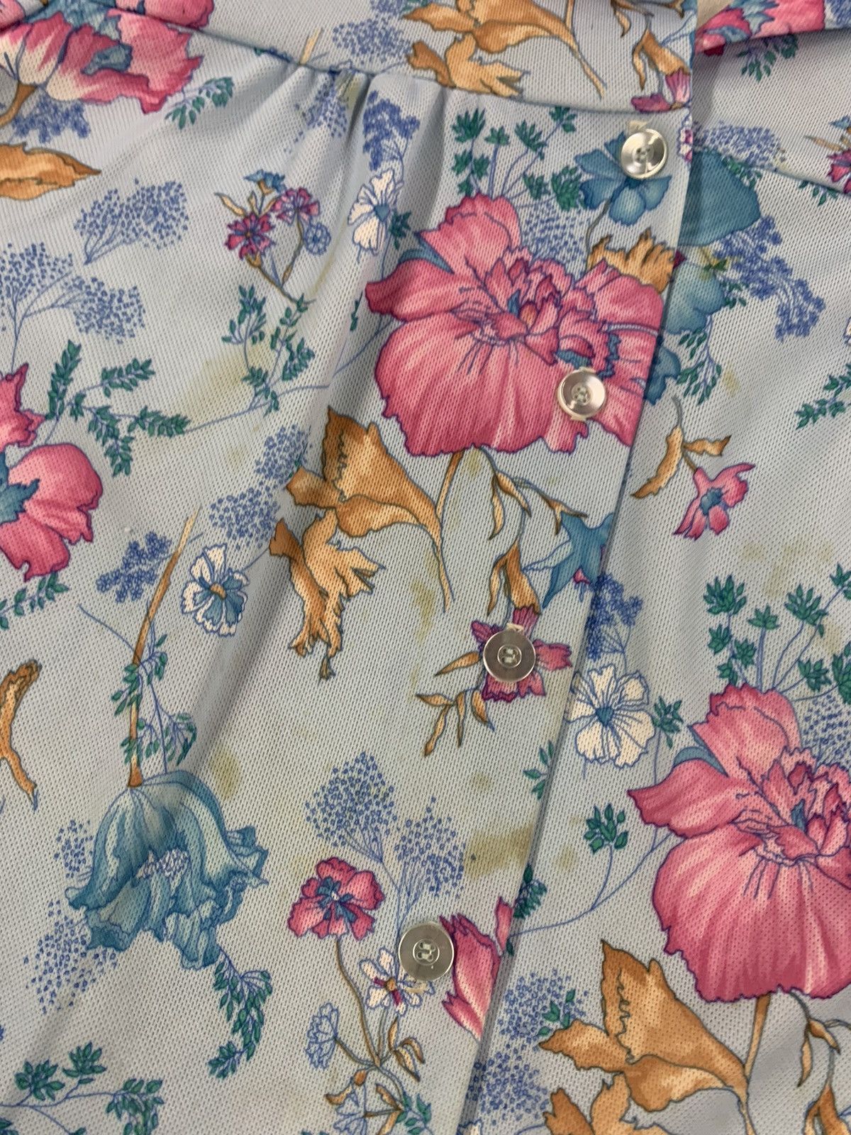 Vintage Vintage Land n Sea Floral Shirt Size US M / EU 48-50 / 2 - 2 Thumbnail