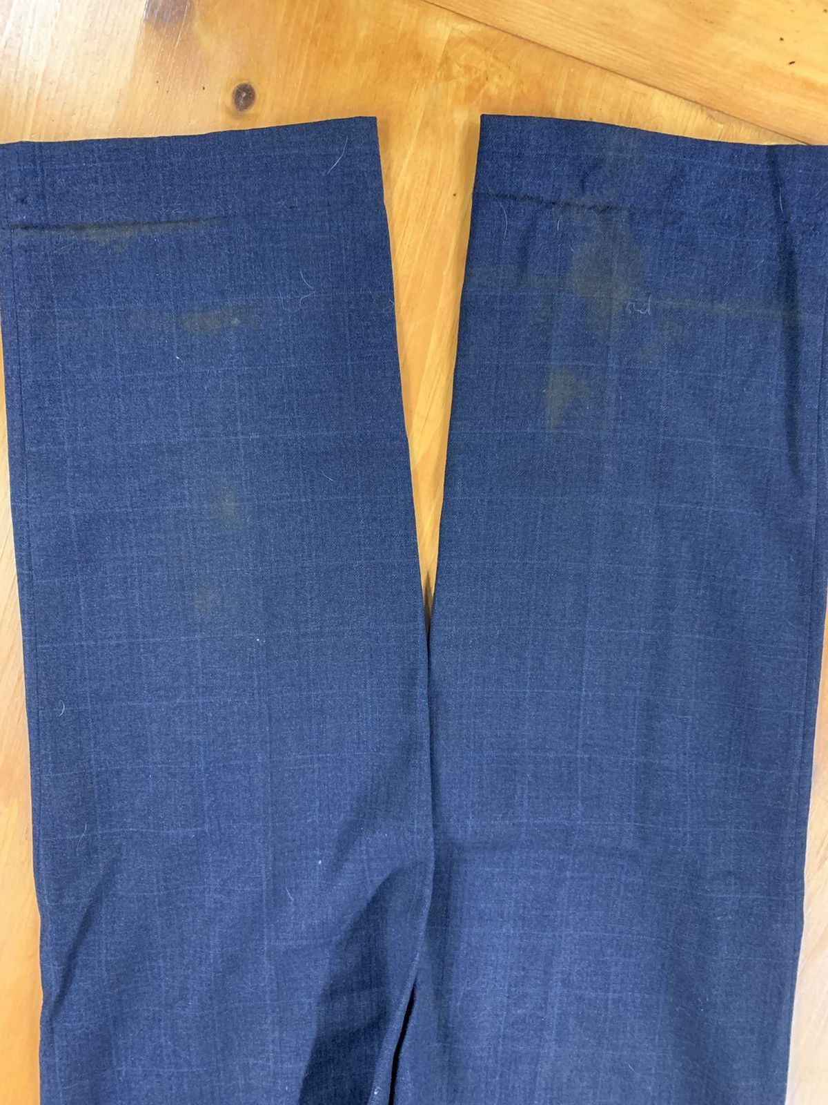 Jean × Vintage Vintage Dress Pants Button Fly Checker Size US 30 / EU 46 - 5 Thumbnail