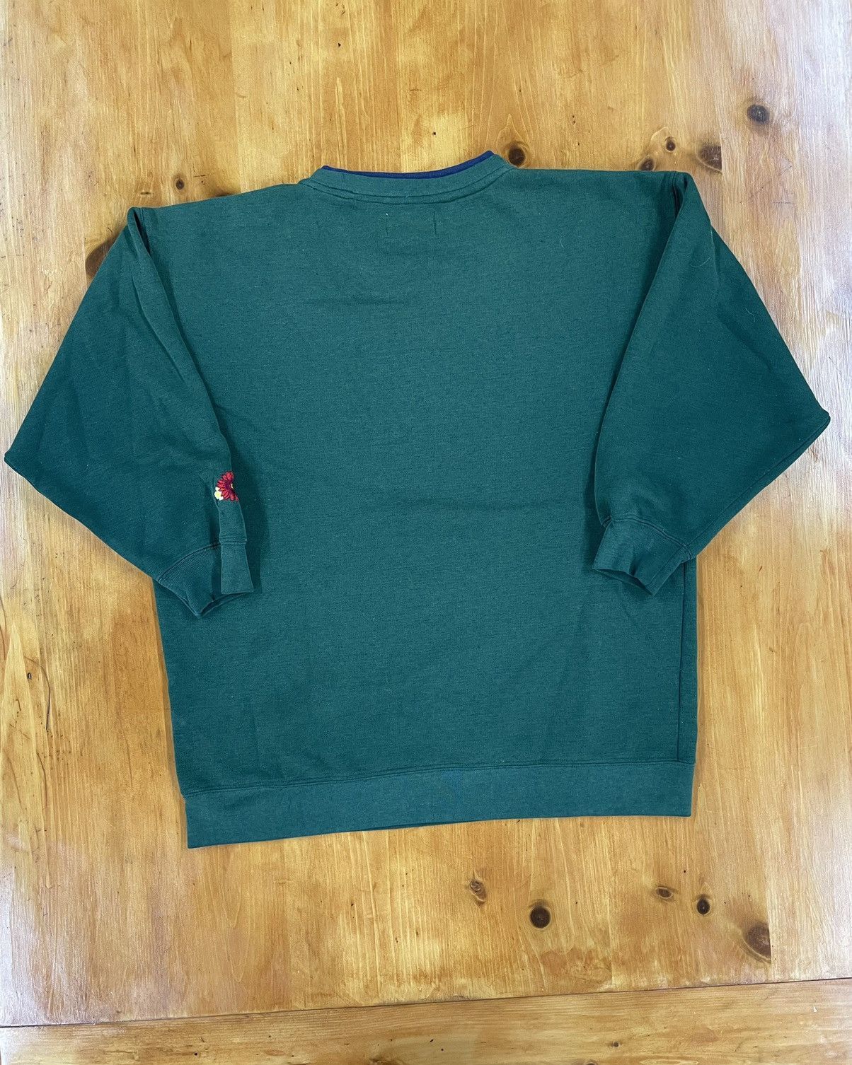 Vintage Vintage Crewneck Express Floral EXP Oversized Vintage Sweatshirt Size US M / EU 48-50 / 2 - 4 Thumbnail