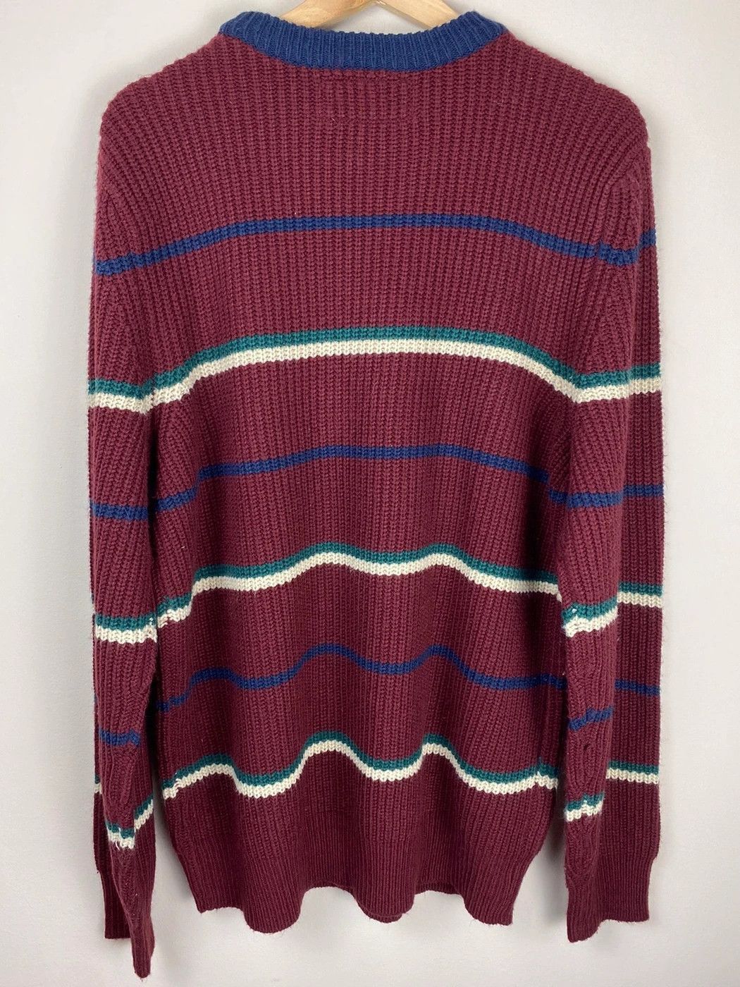 Vintage Vintage Brook Stripe Knit Sweater Size US XL / EU 56 / 4 - 2 Thumbnail